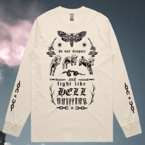 Do Not Despair - L/S T-shirt ECRU {pre-order}