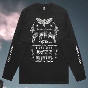 Do Not Despair - L/S T-shirt BLACK {pre-order}