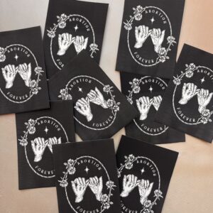 Abortion Forever Sticker