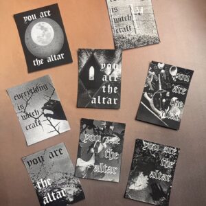 You Are The Altar//Everything Is Witchcraft stickers - random!
