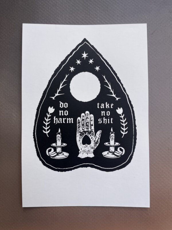 Do No Harm/Take No Shit Planchette Prints - Image 2