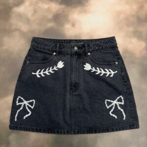 Denim Chainbow skirt