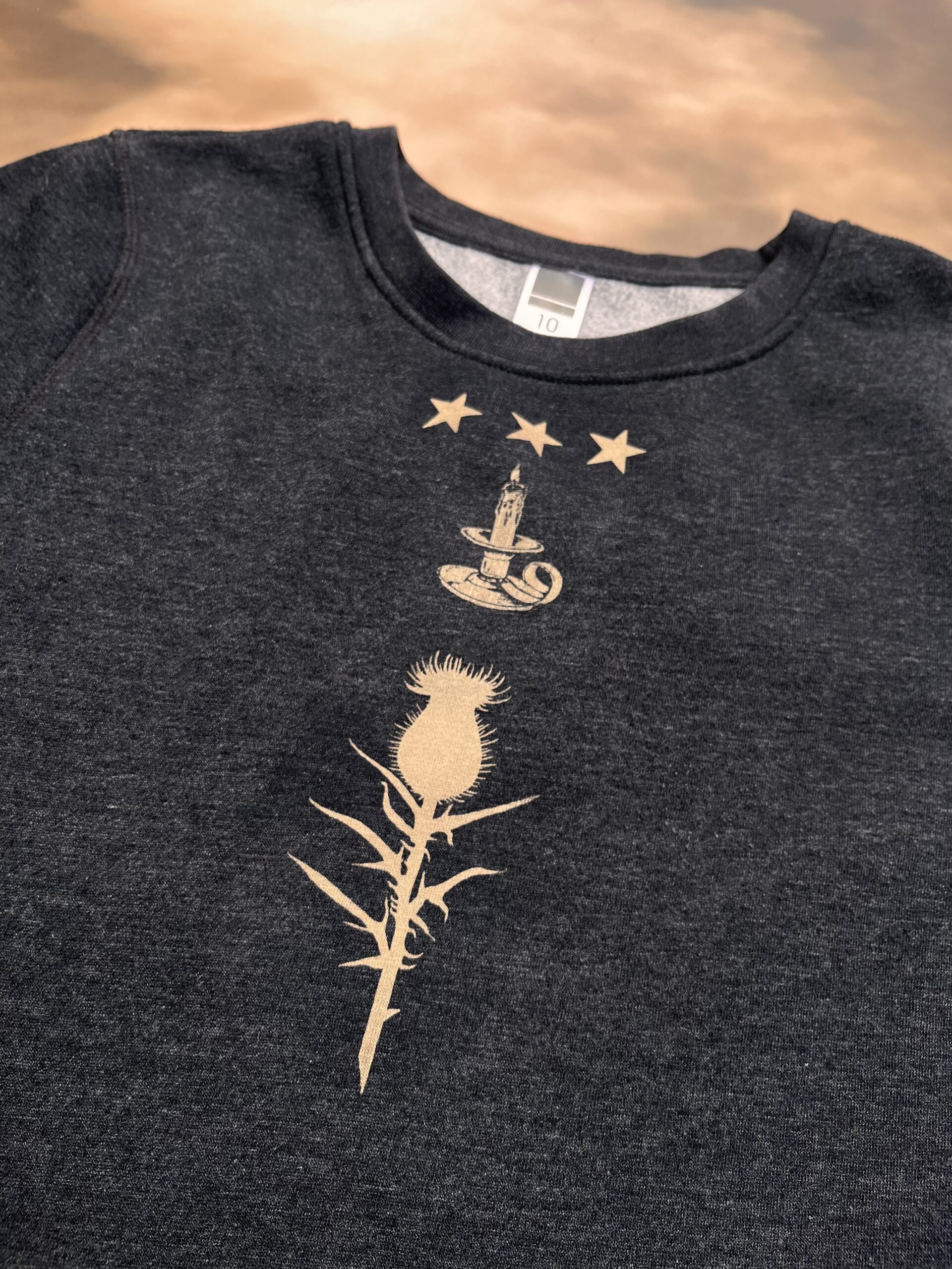 Thistle Light - Dark Grey jumper - Image 3