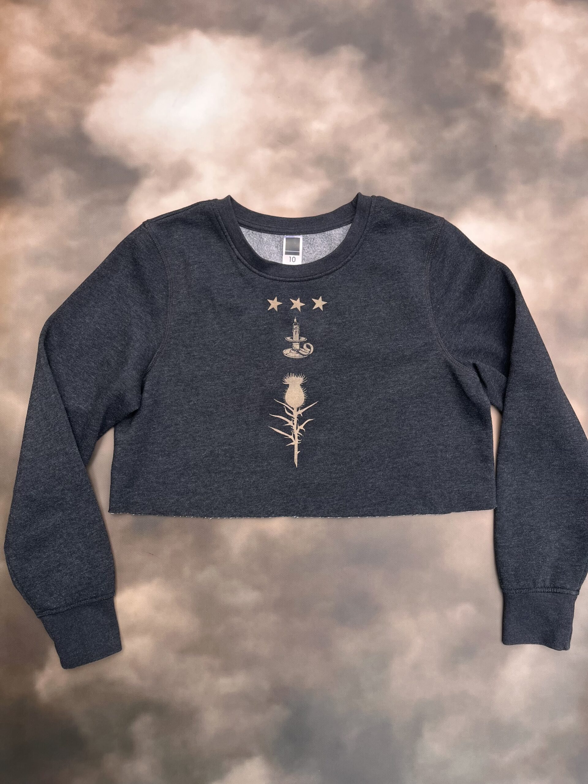 Thistle Light - Dark Grey jumper