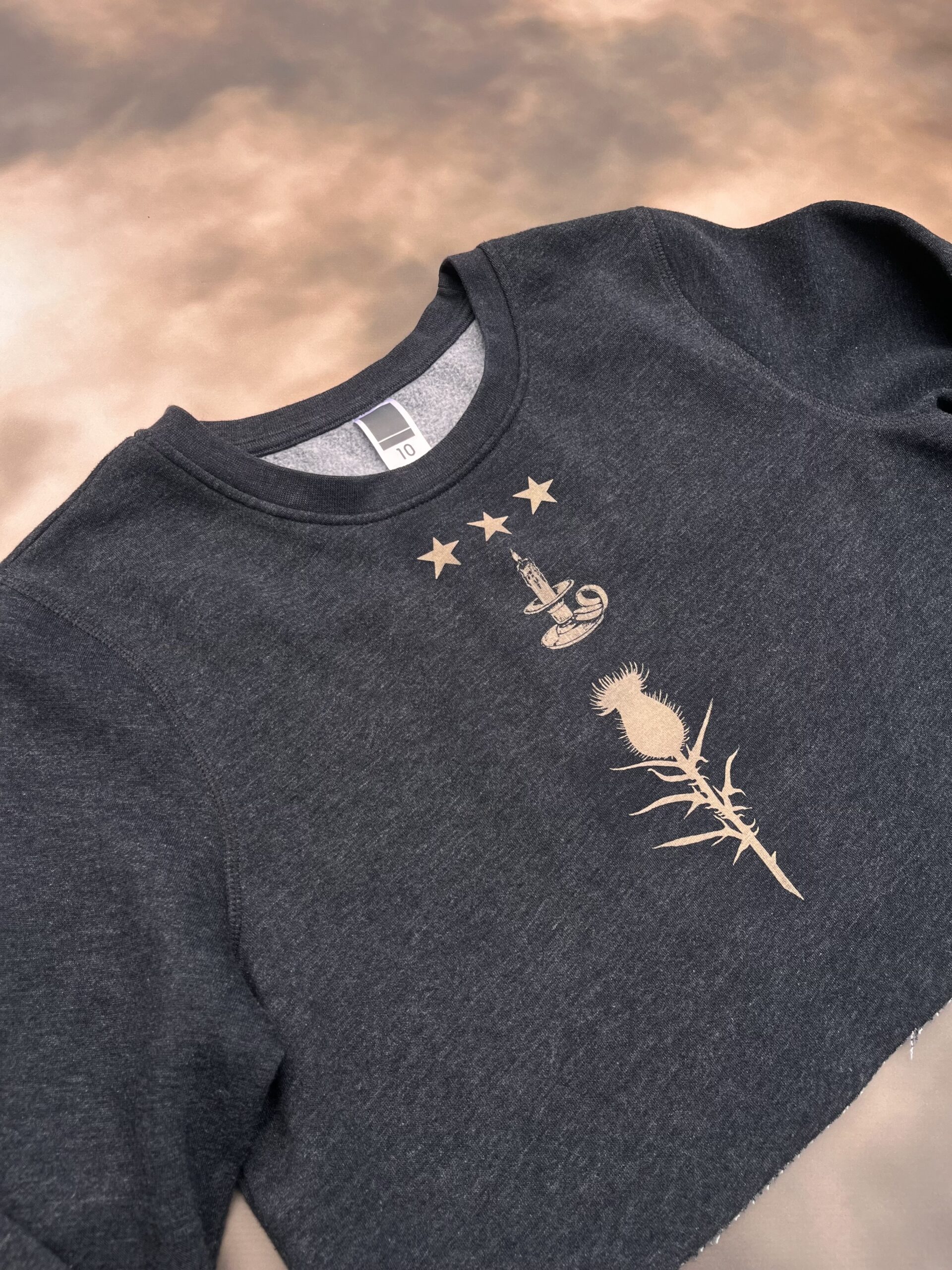 Thistle Light - Dark Grey jumper - Image 2